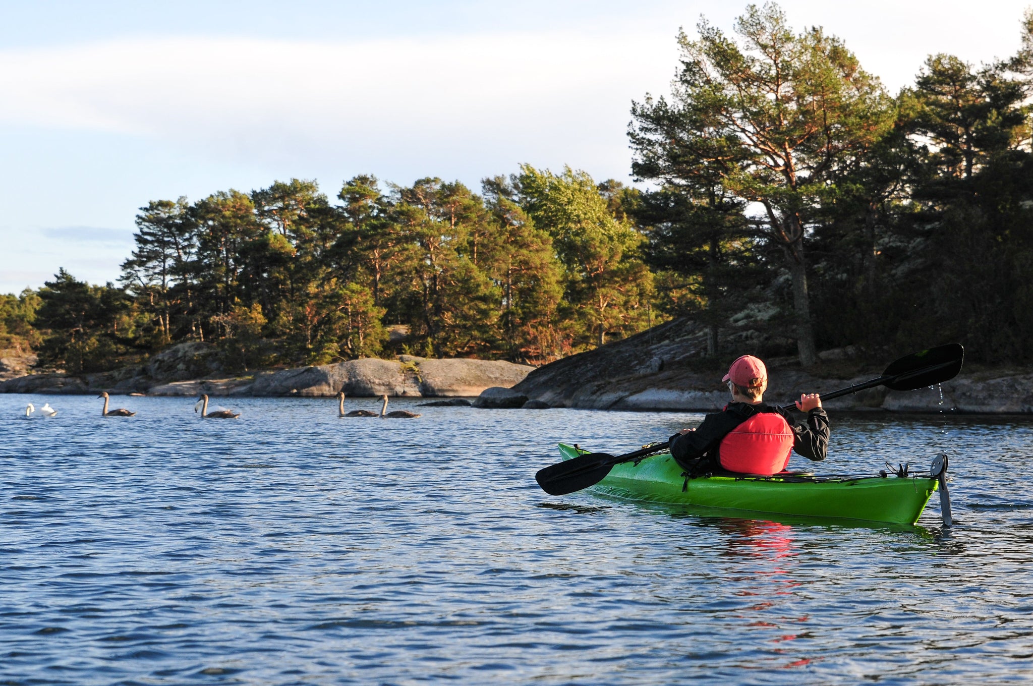 Sveriges kust med havskajak